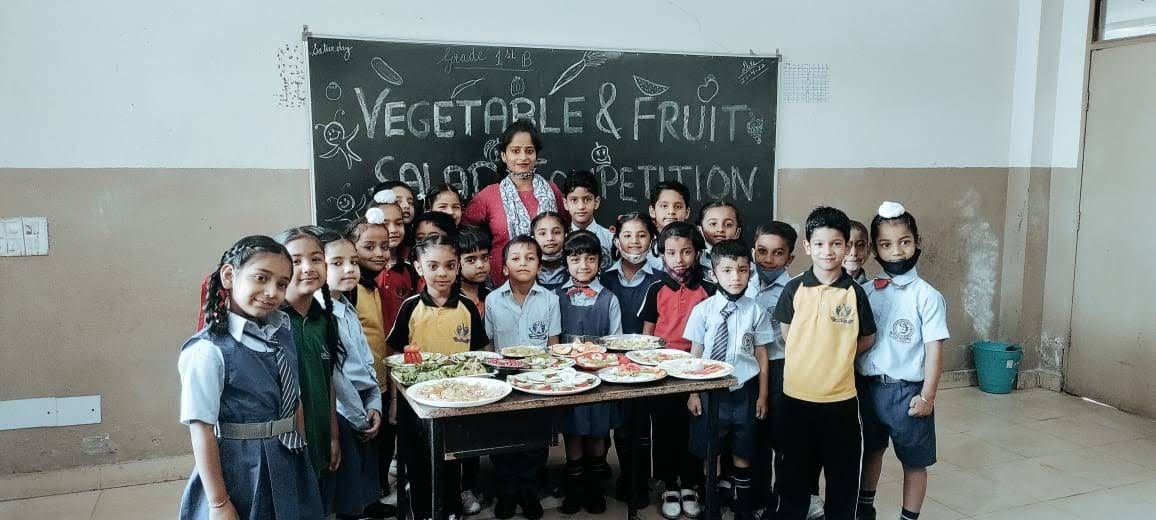 Vegetable & fruit salad competition — Dayanand International Public School