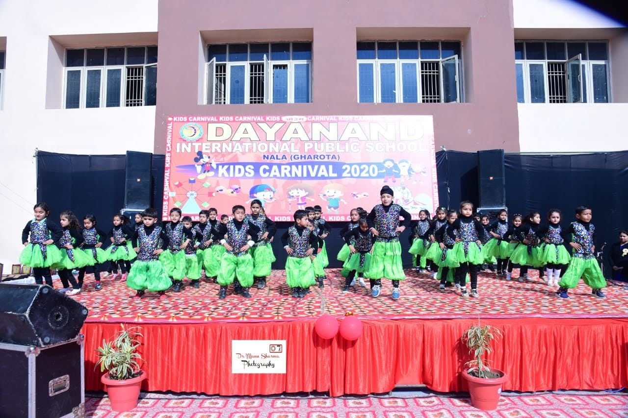 Kids Carnival 2020 — group dance — Dayanand International Public School