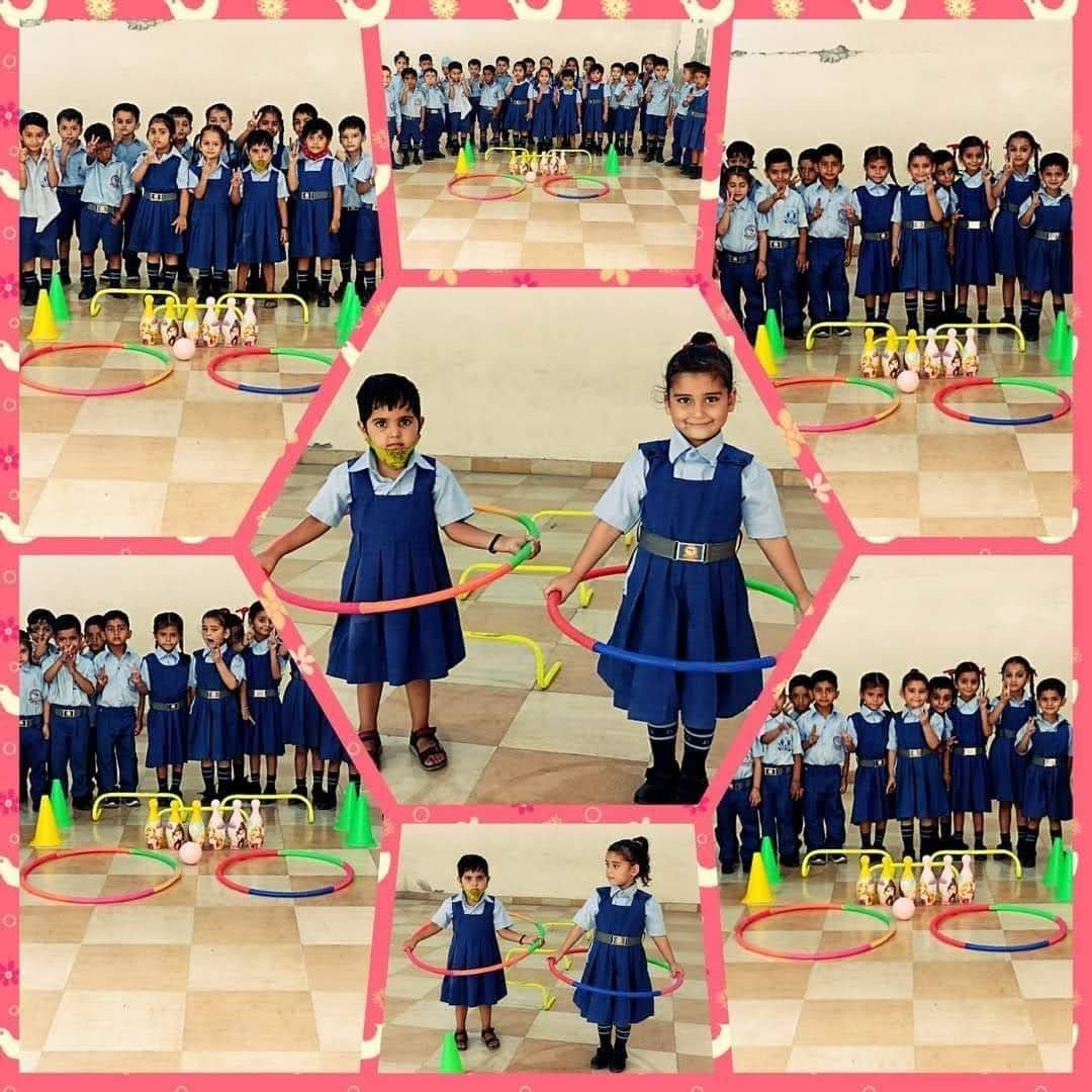 Hoop activity — Pre-Primary — Dayanand International Public School
