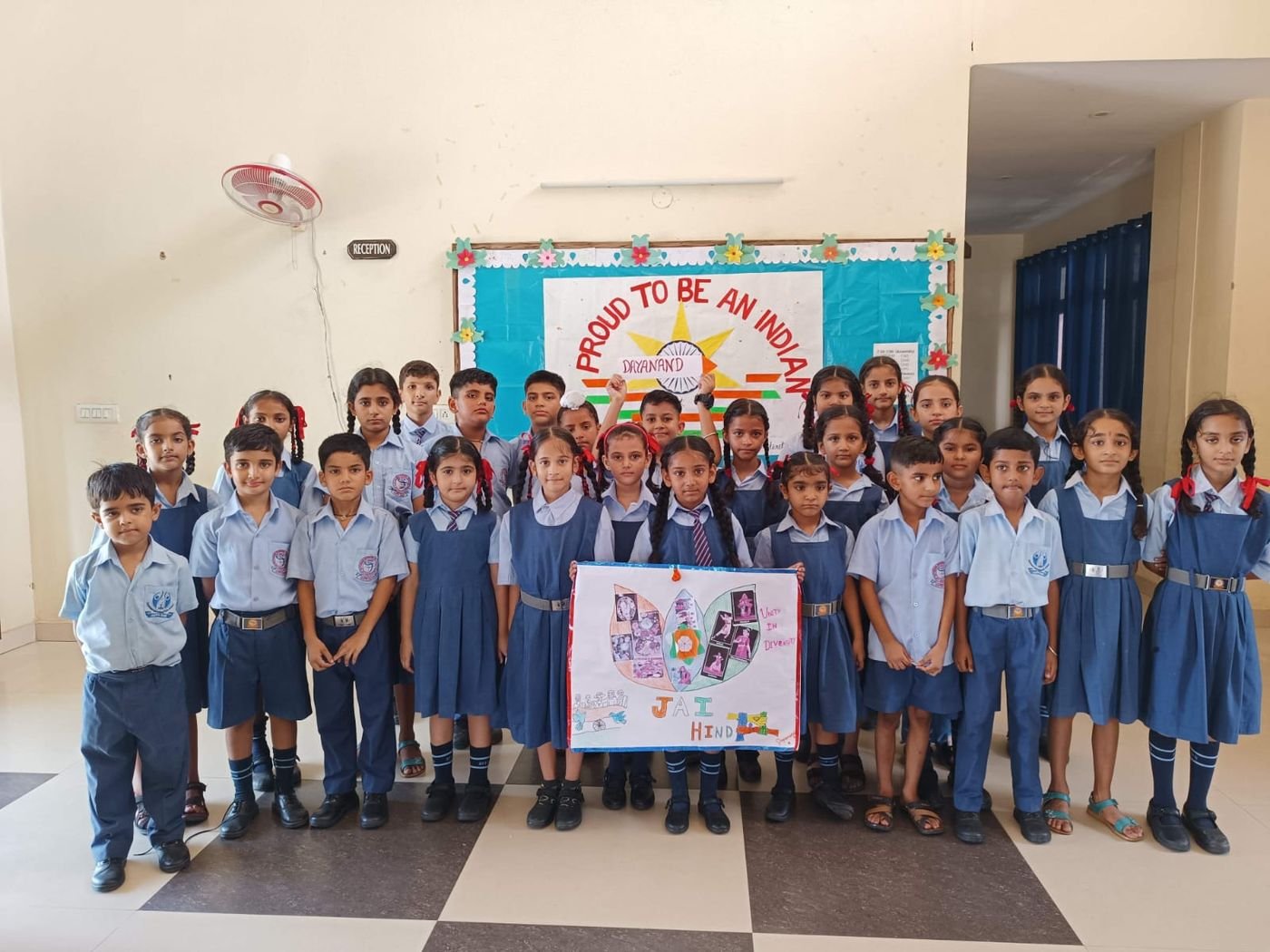 “Proud to be an Indian” activity — Dayanand International Public School