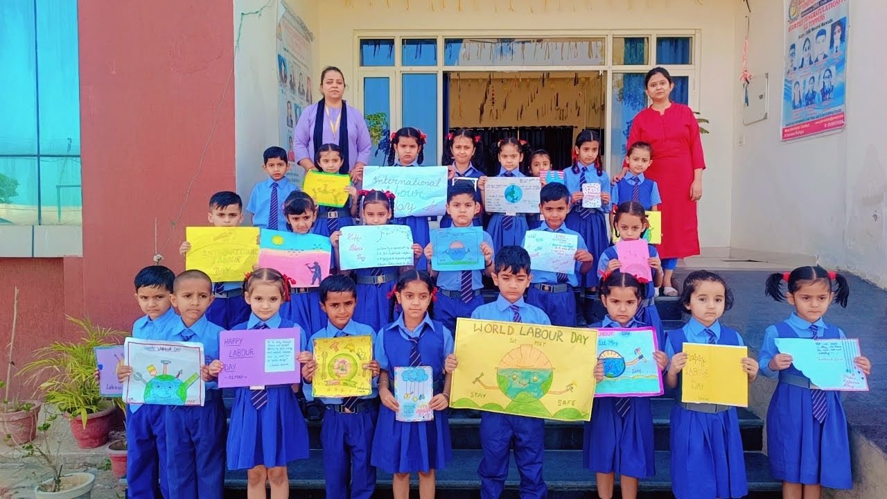 World Labour Day posters — Dayanand International Public School